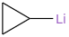 Cyclopropyllithium molecular structure