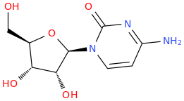 Cytidine molecular structure