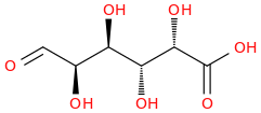 D-GALACTURONIC ACID molecular structure