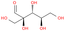 D-HAMAMELOSE molecular structure