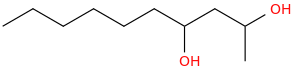 DECANE-2,4-DIOL molecular structure
