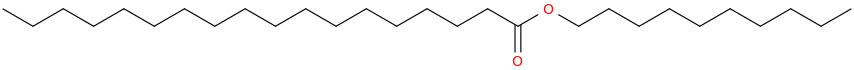DECYL STEARATE molecular structure