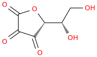 DEHYDROASCORBIC ACID molecular structure