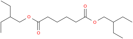 DI(2-ETHYLBUTYL)ADIPATE molecular structure