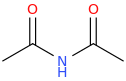 DIACETAMIDE molecular structure