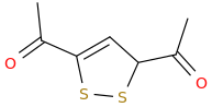 DIACETYLDITHIOL molecular structure