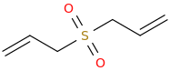 DIALLYLSULFONE molecular structure