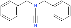 DIBENZYLCYANAMIDE molecular structure
