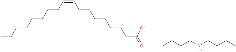 DIBUTYLAMMONIUM OLEATE molecular structure