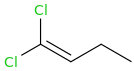 DICHLOROBUTENE molecular structure