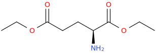 DIETHYL GLUTAMATE molecular structure