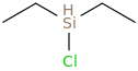 DIETHYLCHLOROSILANE molecular structure