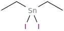 DIETHYLTINDIIODIDE molecular structure