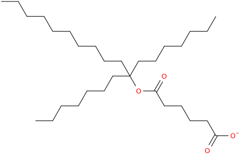 DIHEPTYLUNDECYL ADIPATE molecular structure