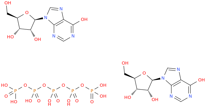 DIINOSINE PENTAPHOSPHATE molecular structure