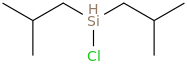 DIISOBUTYLCHLOROSILANE molecular structure