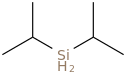 DIISOPROPYLSILANE molecular structure