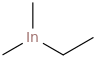 DIMETHYLETHYLINDIUM molecular structure