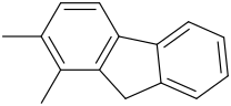 DIMETHYLFLUORENE molecular structure