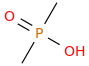 DIMETHYLPHOSPHINIC ACID molecular structure