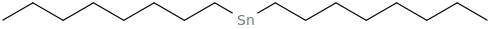 DIOCTYLTIN molecular structure