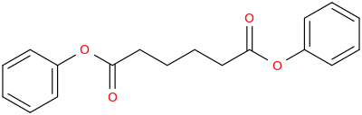 DIPHENYL ADIPATE molecular structure
