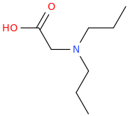 DIPROPYLGLYCINE molecular structure