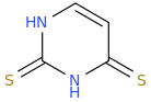 DITHIOURACIL molecular structure