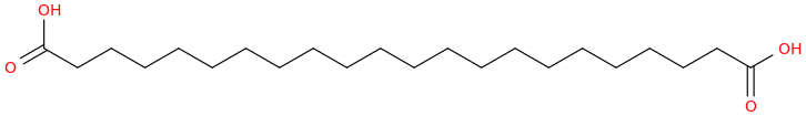 DOCOSANEDIOIC ACID molecular structure