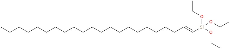 DOCOSENYLTRIETHOXYSILANE molecular structure