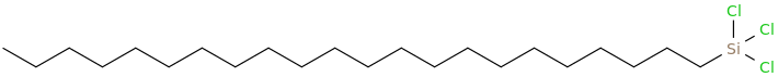 DOCOSYLTRICHLOROSILANE molecular structure
