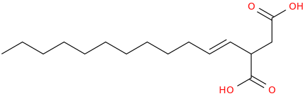 DODECENYLSUCCINIC ACID molecular structure