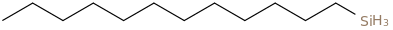 DODECYLSILANE molecular structure
