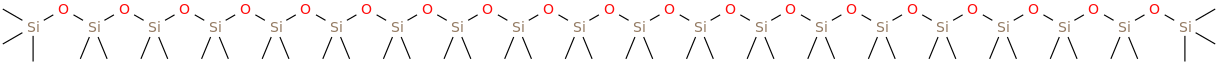 DOTETRACONTAMETHYLEICOSASILOXANE molecular structure