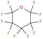 Decafluorooxane molecular structure