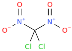 Dichlorodinitromethane molecular structure
