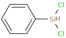 Dichlorophenylsilane molecular structure