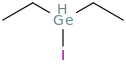 Diethyliodogermane molecular structure