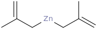 Dimethallylzinc molecular structure