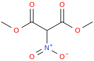 Dimethyl nitromalonate molecular structure