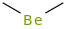Dimethylberyllium molecular structure