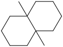 Dimethyldecalin molecular structure