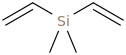 Dimethyldivinylsilane molecular structure