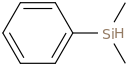 Dimethylphenylsilane molecular structure