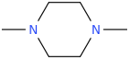 Dimethylpiperazine molecular structure