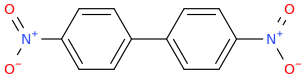 Dinitrobiphenyl molecular structure