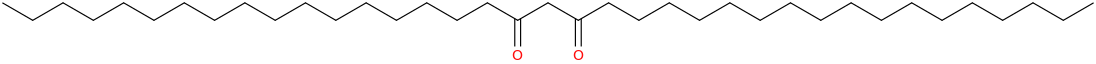Distearoylmethane molecular structure