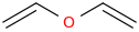 Divinyl ether molecular structure
