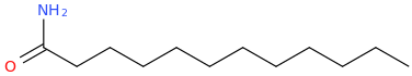 Dodecanamide molecular structure