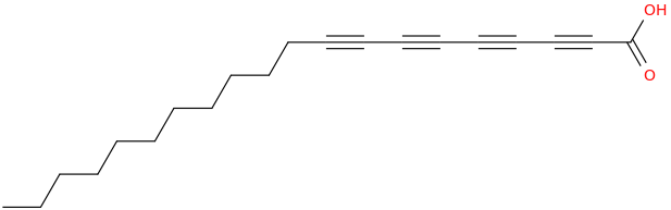 EICOSATETRAYNOICACID molecular structure